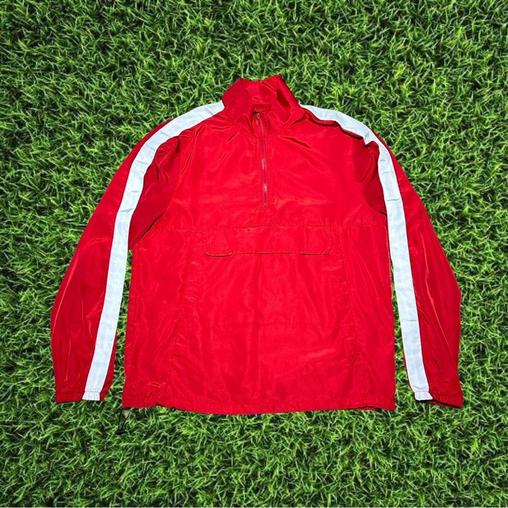 FOREVER 21 QUARTER ZIP WINDBREAKER